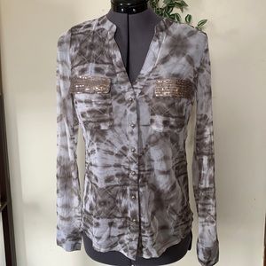 NWT INC International Concepts two piece top size small